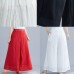 Vintage literary cotton wide-leg pants loose Chinese casual nude trousers