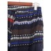 summer new original design loose stripes  chiffon casual seven points harem pants